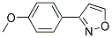 3-(4-Methoxyphenyl)Isoxazol-5-A 结构式