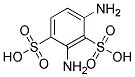 Meta Phenylene Di Amine Di  Sulphonic Acid 结构式