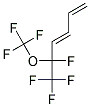 5,6,6,6-Tetrafluoro-5-trifluoromethixy-1,3-hexadiene 结构式