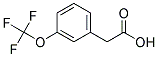 3-(Trifluoromethoxy)phenylacetic acid, 97+% 结构式