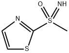 S-甲基-S-(2-噻唑基)亚磺酰亚胺 结构式