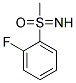 S-甲基-S-(2-氟苯基)亚磺酰亚胺 结构式