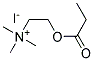 O-PROPIONYLCHOLINE IODIDE 结构式