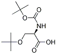 N-BOC-O-T-BUTYL-D-SERINE 结构式