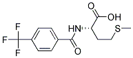 N-[4-(TRIFLUOROMETHYL)BENZOYL]-L-METHIONINE 结构式