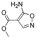 5-氨基-4-异噁唑羧酸甲酯 结构式