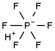 HEXFLUOROPHOSPHORIC ACID 结构式