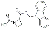 FMOC-AZETIDINE-1-CARBOXYLIC ACID 结构式