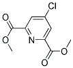 4-氯吡啶-2,6-二羧酸甲酯 结构式