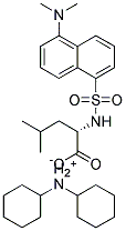 DANSYL-(L)-LEUCINE DICYCLOHEXYLAMMONIUM SALT 结构式