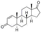 5ALPHA-ANDROST-1-EN-3,17-DIONE 结构式