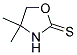 4,4-DIMETHYL-2-OXAZOLIDINETHIONE 结构式