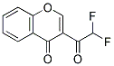 3-DIFLUOROACETYL-4H-CHROMEN-4-ONE 结构式