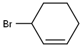 3-BROMOCYCLOHEXENE, PRACT. 结构式