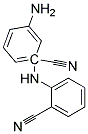 3-AMINOBENZONITRILE, (3-CYANOANILINE) 结构式