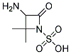 3-AMINO-2,2-DIMETHYL-4-OXO-AZETIDINE-1-SULFONIC ACID 结构式