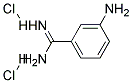 3-AMINO BENZAMIDINE 2HCL 结构式