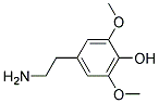 3,5-DIMETHOXY-4-HYDROXYPHENETHYLAMINE 结构式