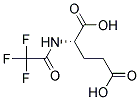 (L)-N-(TRIFLUOROACETYL)GLUTAMIC ACID 结构式