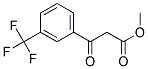 3-三氟甲基苯甲酰基乙酸甲酯 结构式