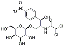 CHLORAMPHENICOL B-D-GALACTOPYRANOSIDE 结构式