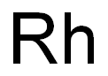 铑标准溶液 c(Rh)=1 μg/mL 结构式