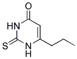 6-PROPYL-2-THIOURACIL SOLUTION 100UG/ML IN METHANOL 1ML 结构式