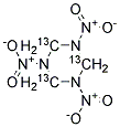 HEXAHYDRO-1,3,5-TRINITRO-1,3,5-TRIAZINE (13C3) SOLUTION 100UG/ML IN N-NONANE 1.2ML 结构式
