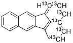 BENZO(K)FLUORANTHENE (13C6) SOLUTION 100UG/ML IN N-NONANE 1.2ML 结构式