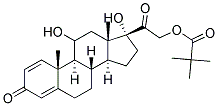 PREDNISOLONE PIVALATE 结构式