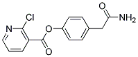 4-(2-AMINO-2-OXOETHYL)PHENYL 2-CHLORONICOTINATE, TECH 结构式