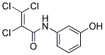 N1-(3-HYDROXYPHENYL)-2,3,3-TRICHLOROACRYLAMIDE, TECH 结构式