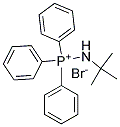 (TERT-BUTYLAMINO)(TRIPHENYL)PHOSPHONIUM BROMIDE, TECH 结构式