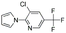 3-Chloro-2-(1H-pyrrol-1-yl)-5-(trifluoromethyl)pyridine, tech 结构式