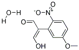 3-HYDROXY-2-(5-METHOXY-2-NITROPHENYL)ACRYLALDEHYDE HYDRATE, TECH 结构式