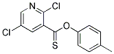 4-METHYLPHENYL 2,5-DICHLOROPYRIDINE-3-CARBOTHIOATE, TECH 结构式