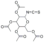 3,5-DI(ACETYLOXY)-2-[(ACETYLOXY)METHYL]-6-ISOTHIOCYANATOTETRAHYDRO-2H-PYRAN -4-YL ACETATE 结构式