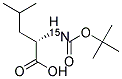 N-(TERT-BUTOXYCARBONYL)-L-LEUCINE-15N 结构式