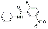 4-(2-FLUORO-5-NITRO-BENZOYLAMINO)BENZOA& 结构式