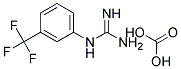 3-TRIFLUOROMETHYLPHENYLGUANIDINE CARBONATE 结构式