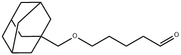 5-(ADAMANT-1-YL-METHOXY)-PENTANAL 结构式
