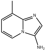 3-AMINO-8-METHYLIMIDAZO[1,2-A]PYRIDINE 结构式