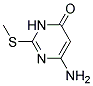 6-AMINO-2-METHYLTHIO-4(3H)PYRIMIDINONE 结构式