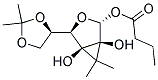 O-N-BUTANOYL-2,3,5,6-O-DIISOPROPYLIDENE-A-D-MANNOFURANOSIDE 结构式