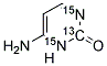 胞嘧啶-13C-15N2 结构式