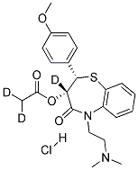 DILTIAZEM-D3 HYDROCHLORIDE 结构式