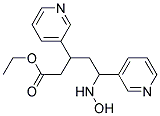 ETHYL 5-OXAMINO-3,5-DI(3-PYRIDYL)PENTANOATE 结构式