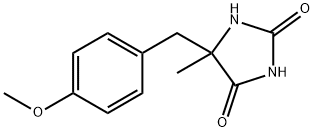 5-(4'-METHOXYBENZYL)-5-METHYLHYDANTOIN 结构式