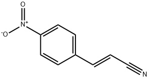 对-硝基肉桂腈 结构式