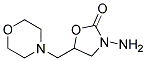 3-AMINO-5-MORPHOLINOMETHYL-1,3OXAZOLIDONE >95% 结构式